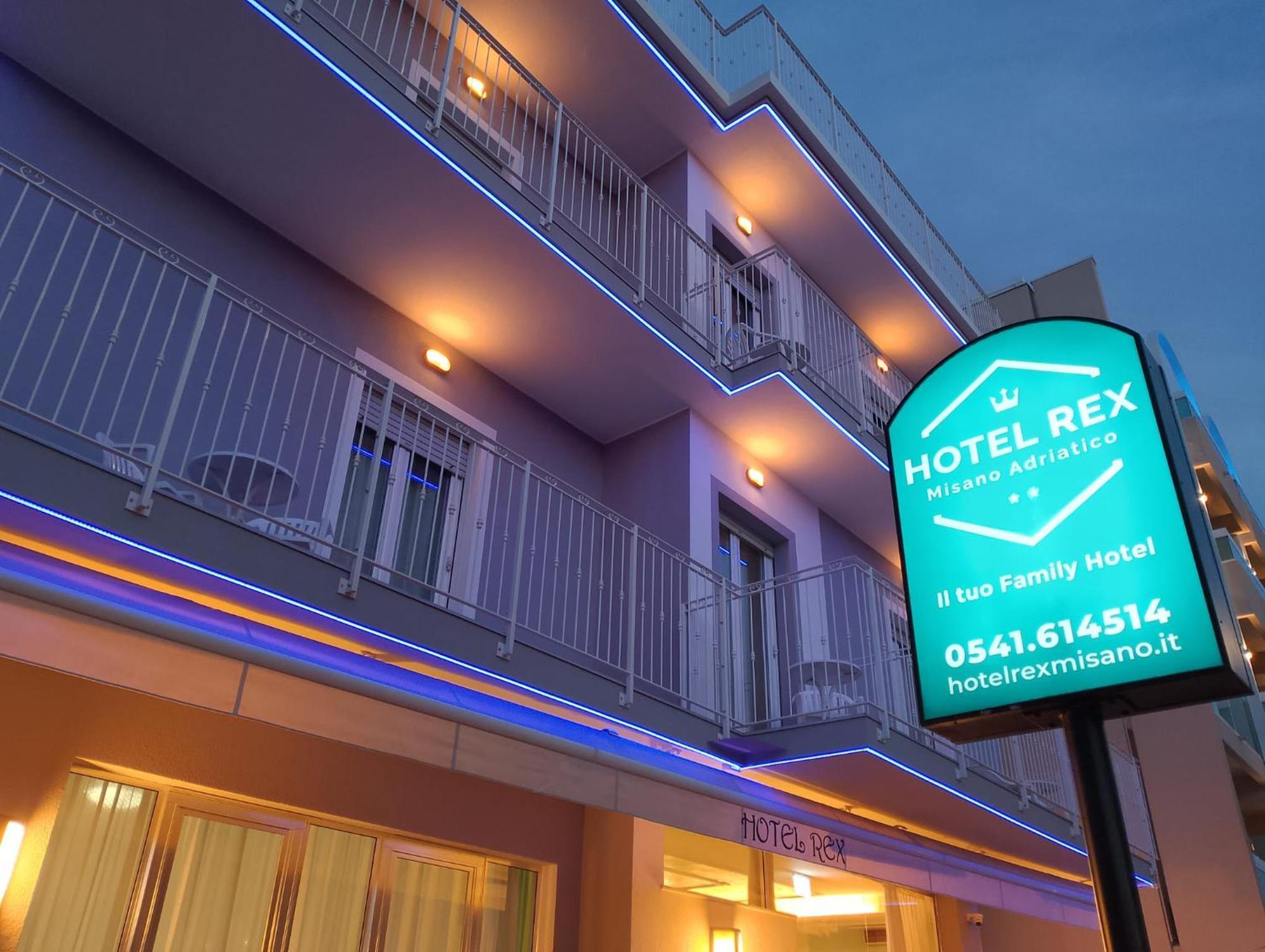 Hotel Rex 米萨诺阿德里亚蒂科 外观 照片